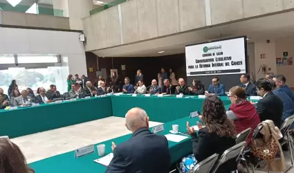 Conversatorio legislativo sobre cncer