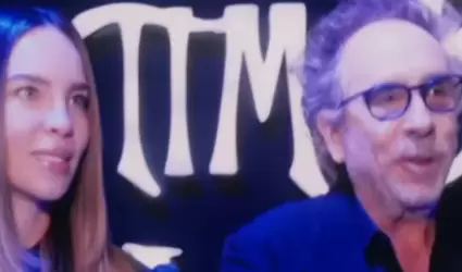 Belinda y Tim Burton