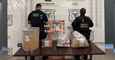 Aseguran droga