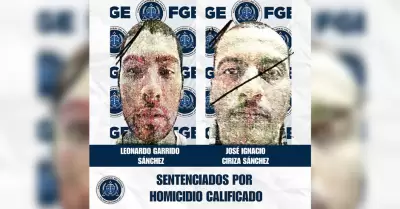 Sentenciados por homicidio calificado