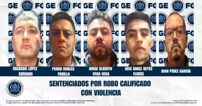 Responsables de robo con violencia en Playas de Tijuana