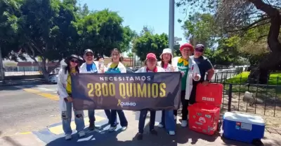 Boteo para cubrir costo de quimioterapias
