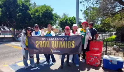 Boteo para cubrir costo de quimioterapias