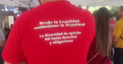 Miembros del Sindicato Estatal de Trabajadores de la Educación