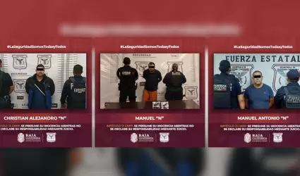 Detenidos por el Escuadrn Violeta