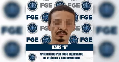 Detenido por delitos de robo equiparado y narcomenudeo