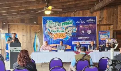 Torneo de pesca deportiva "Los Pinos" en San Quintn