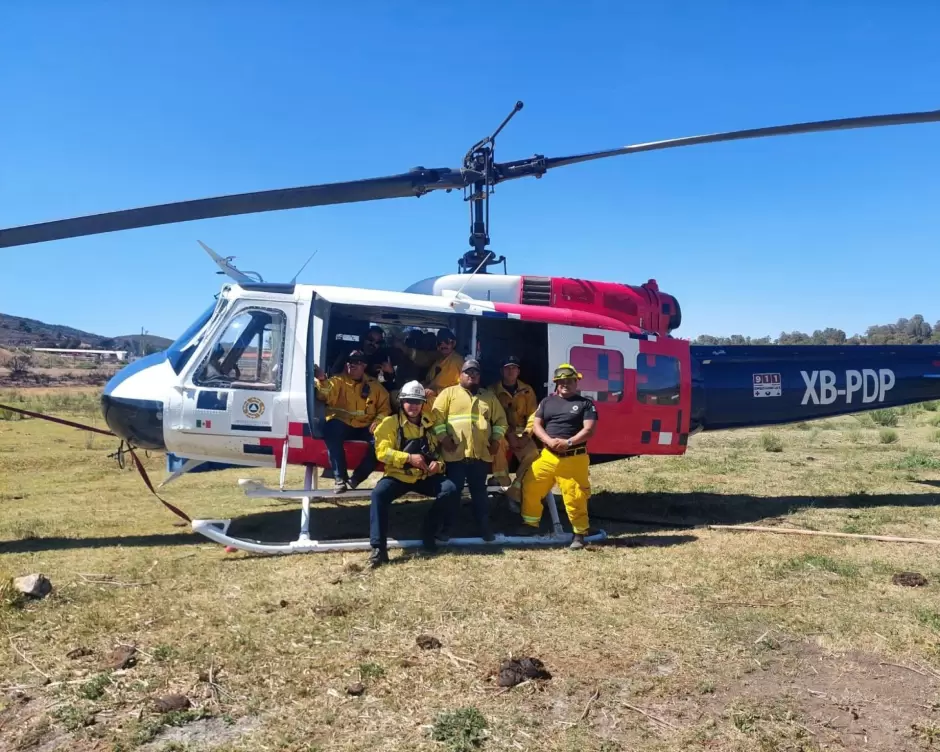 Incendio forestal "Guadalajara 2" en Tecate