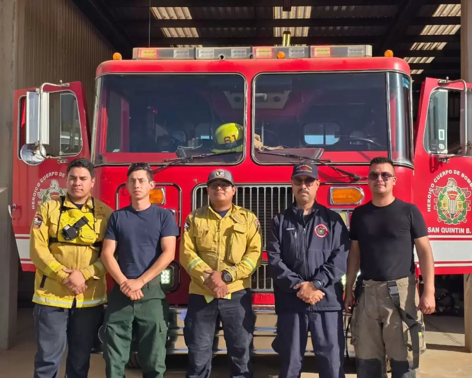 Incendio forestal "Guadalajara 2" en Tecate