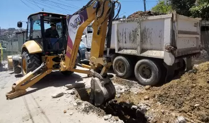Rehabilitan red sanitaria en zona de alta afluencia en Tijuana