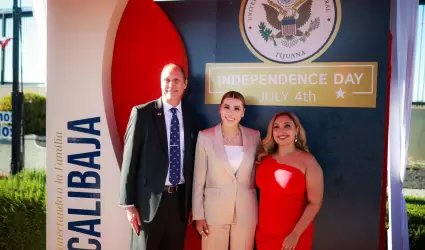 Consulado de EEUU en Tijuana conmemora Independencia de su pas
