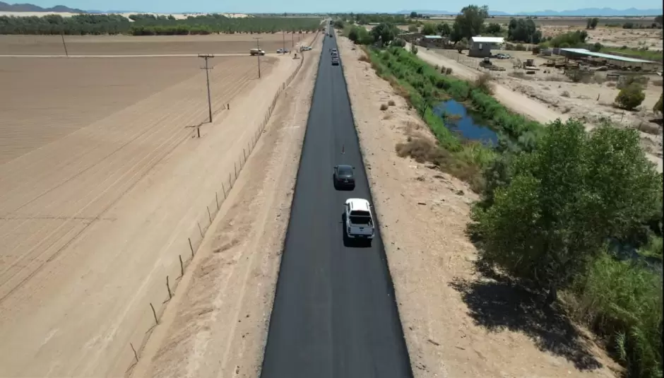 Trabajos en Carretera Estatal #8