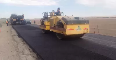 Trabajos en Carretera Estatal #8