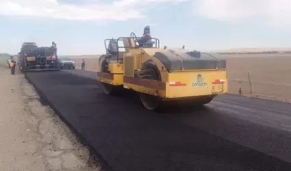 Trabajos en Carretera Estatal #8