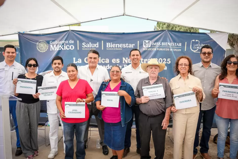 Comit de Salud en el poblado Francisco Zarco