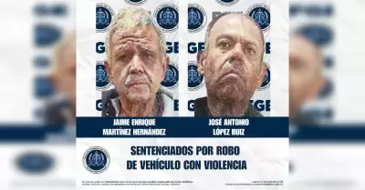 Dos hombres reciben pena condenatoria