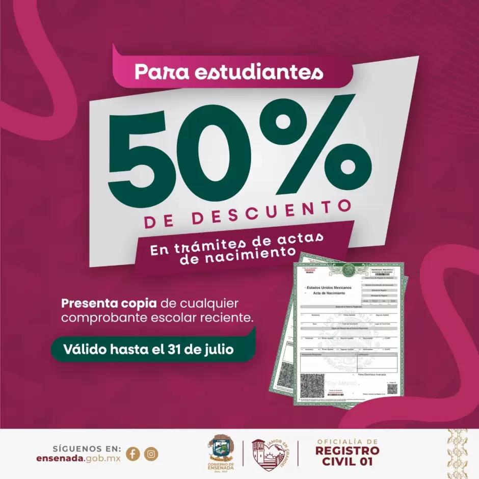 Actas de nacimiento