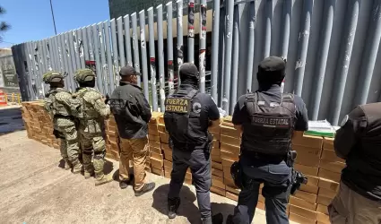 Aseguran ms de una tonelada de droga en Baja California
