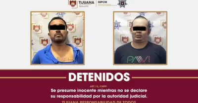Detienen a dos hombres por riña tras incidente de tránsito