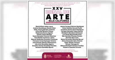 Bienal de Arte de Baja California 2025: artistas seleccionados