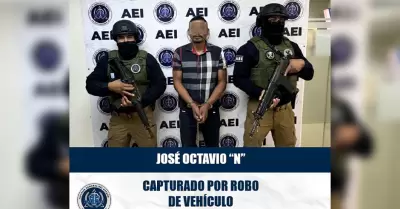Presunto líder de grupo dedicado al robo de vehículos en Tijuana