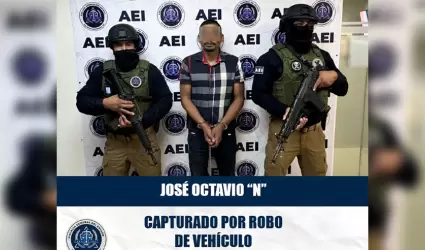 Presunto líder de grupo dedicado al robo de vehículos en Tijuana