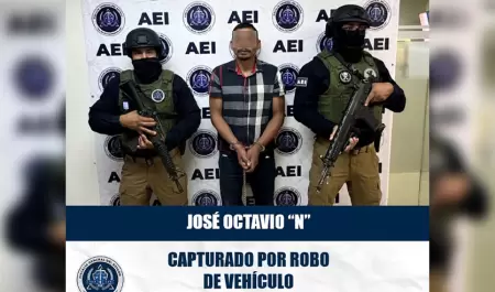 Presunto lder de grupo dedicado al robo de vehculos en Tijuana