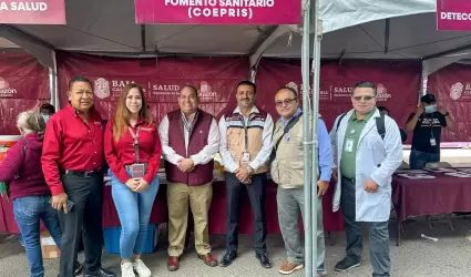 Semana Nacional contra Riesgos Sanitarios en BC