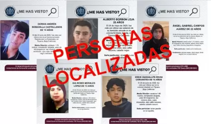 Personas con reporte de b�squeda