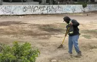 Rehabilita Gobierno de Claudia Agatn Parque y la Cancha de Ftbol en la Colonia Prohogar