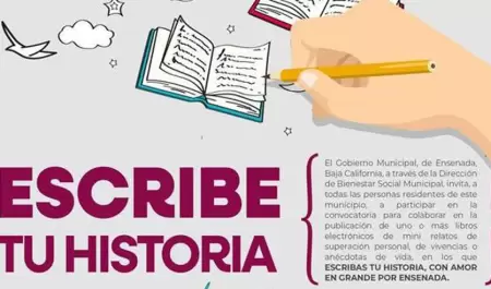Convocatoria "Escribe tu historia con amor en grande por Ensenada"