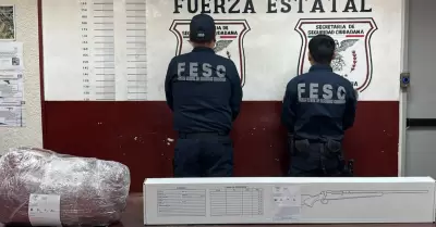 Arma larga asegurada gracias a llamada