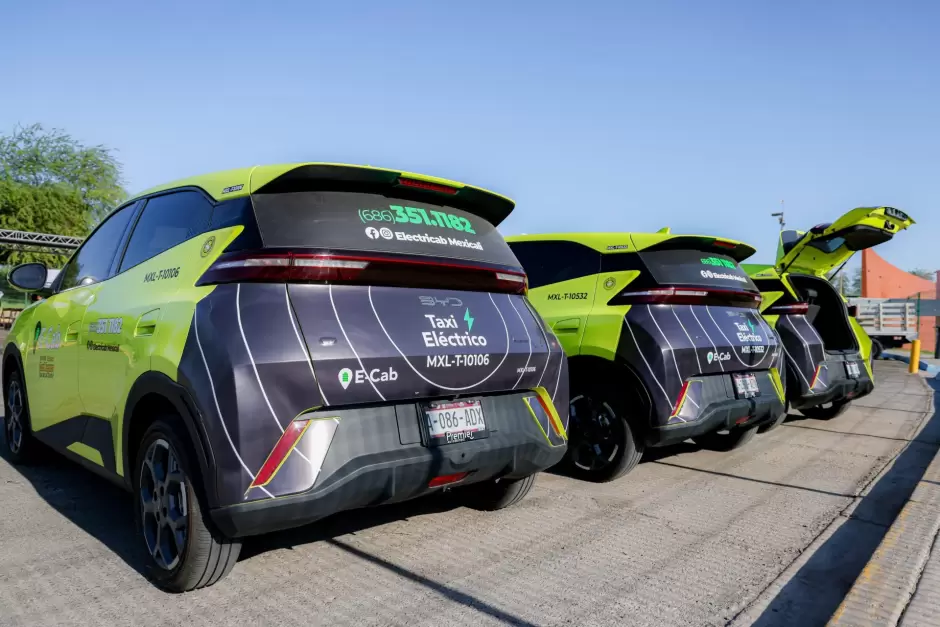 Baja California sienta las bases de electromovilidad con primeros taxis elctricos