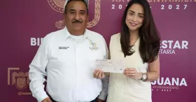 Otorgan apoyo económico a Asociación Civil Milagro de México