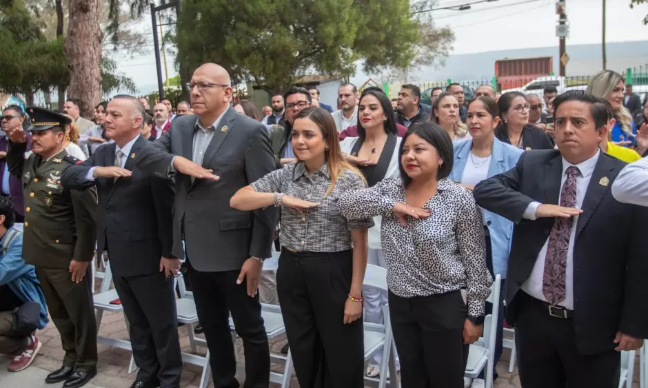 Rinde Gobierno de la Ciudad homenaje a Tijuana por el 136 Aniversario de su fundacin