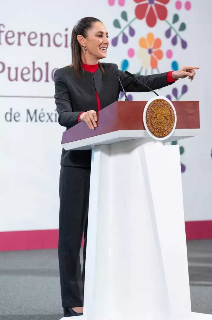 Claudia Sheinbaum en Ensenada