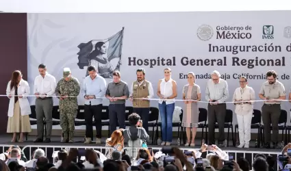 Primera etapa del Hospital General #23 en Ensenada, Baja California.