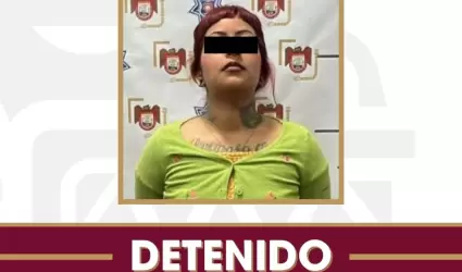 Detenida por causar daos con grafiti en zona comercial del Centro