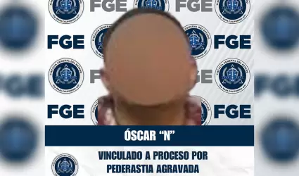 Detenido por delito de pederastia agravada