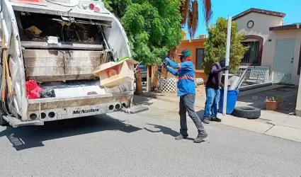 Recolecci�n de basura.