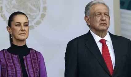 Claudia Sheinbaum y Andrs Manuel Lpez Obrador