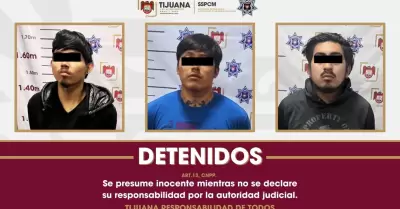 Detenidos con fusil de asalto en Loma Bonita