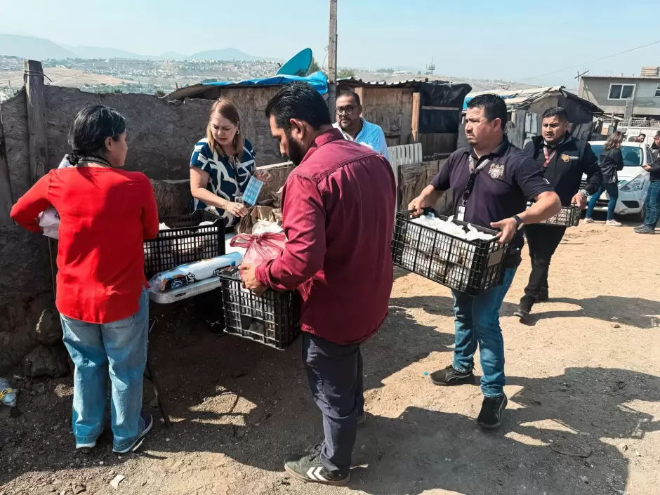 Atencin integral a familias afectadas por incendios