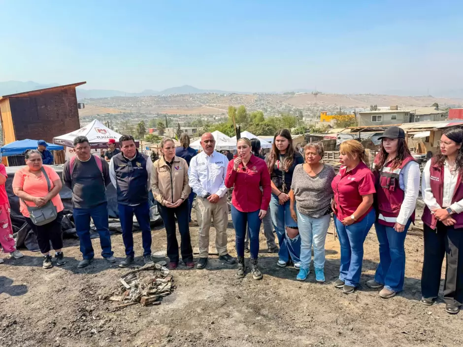 Atencin integral a familias afectadas por incendios