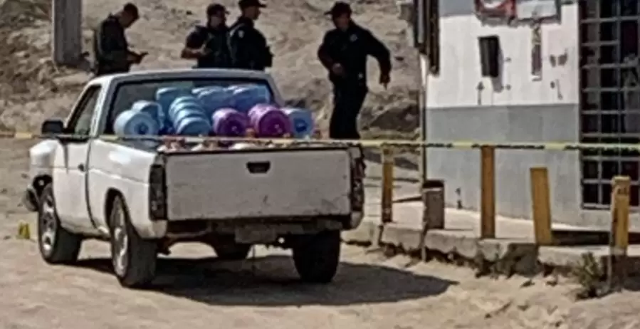 Repartidor de agua asesinado en la colonia Santa Cruz