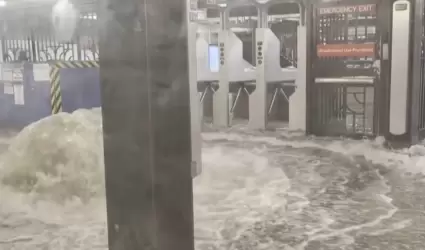 Inundaciones en Metro de Nueva York