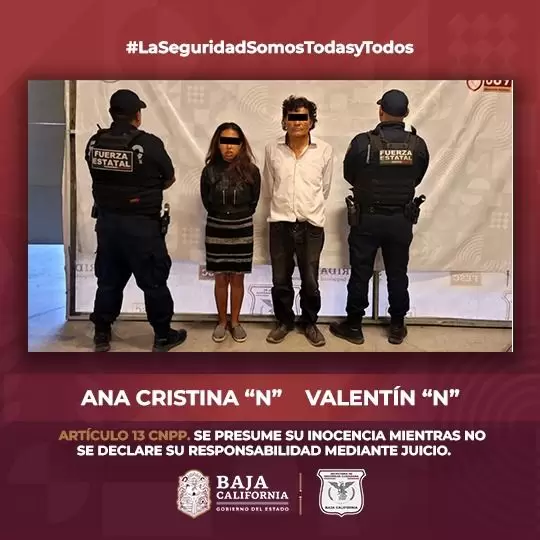 Rescate de menor de 5 meses y dos detenidos por omisin de cuidados