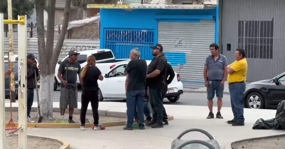 Residentes de la colonia Camino Verde