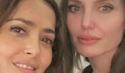 Salma Hayek y Angelina Jolie