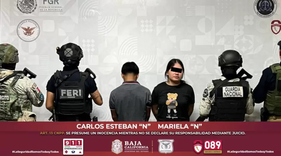 Detenidos en operativo en la zona del Valle de Mexicali